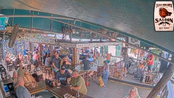 Key West бар Hog's Breath Saloon зал
