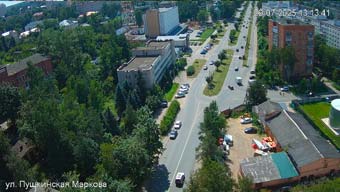 Дмитров Пушкинская в сторону юга