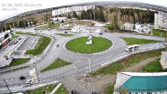 Качканар Свердлова троллейбусное кольцо